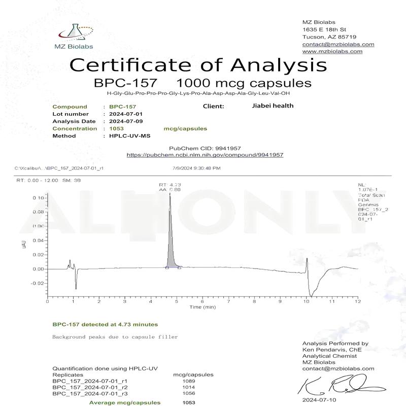 BPC-157 Alternative Recovery Complex